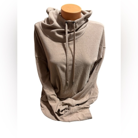 Sweaty Betty London Women's Luxe Fleece Hoody Mist - Peach Size Medium Active - Picture 1 of 14